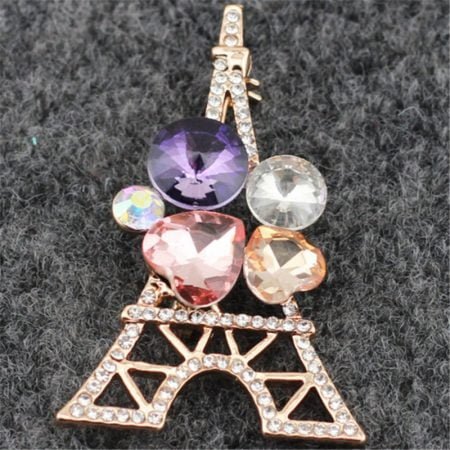 Eiffel Tower Fashion Brooches