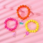 PVC beads bracelet 3 Pcs Set