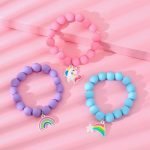 Rubber ball bracelet 3 Pcs Set