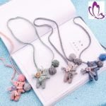 Soft bear necklace for Children