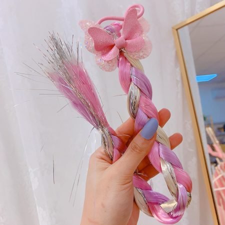 Hairband with color hair tie