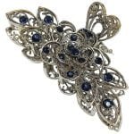 Big Leaf Crystal Hairclip