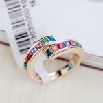 Multicolor Resizable Ring