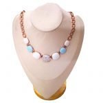 Multistone Rosegold Set