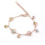 Multicolor Stone Slim Bracelet