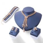 Golden Tassel 5 Pcs jewelry set