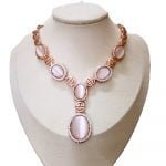 Ornamental Opal set with crystal