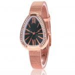 Rhinestone dial slim watches