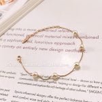 Pearl Ball Slim Bracelet from Red Apple Brand