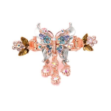 Butterfly Rhinestone Hairclip