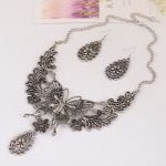 Retro Butterfly NecKlace Set