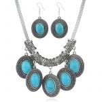 Antique turquoise Necklace set
