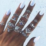 Rose Joint 13 Pcs Ring set
