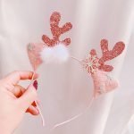 Elk Horns Snowflake hairband