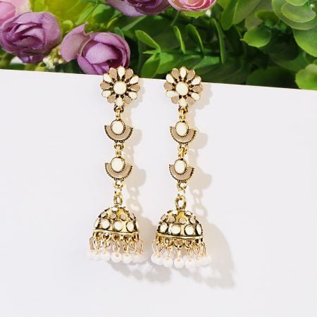 Antique Kundan Jhumka