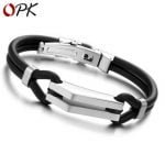 Titanium silicone Trendy Bracelet