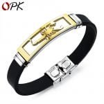 Silicone Rock Style Bracelet
