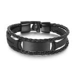 Multilayer Titanium Woven Bracelet