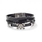 Multilayer Leather Strap Bracelet