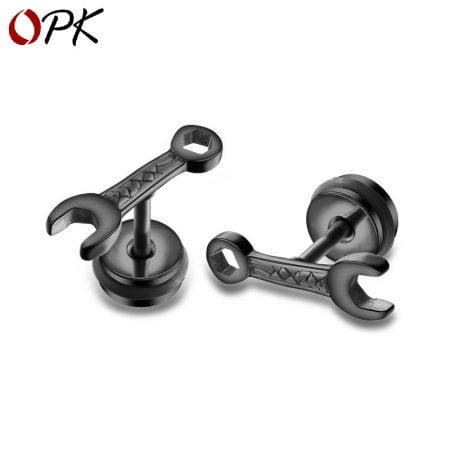 Wrench Tool Men Earring