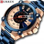 Curren 8345 Steel Band Sports Watch