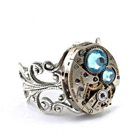 Inside Watch Mechanical Ring