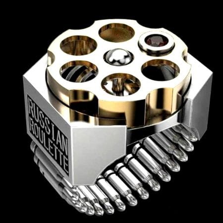 Gun Barrel Ring for Men
