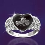 Bike wing Ring for Men