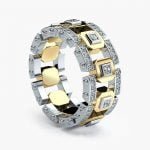 Simple Chain Unisex Ring