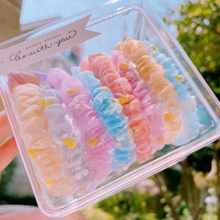 Macarony Hairtie 8 pcs fancy box