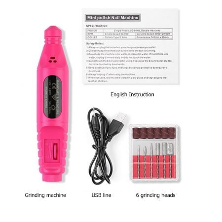 USB Powered Pedicure Manicure Machine