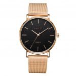 Metal Band Slim Watch