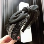 Lace bow Silk Headband