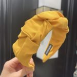 Wild fold fabric headband
