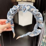 Floral fold Silky headband