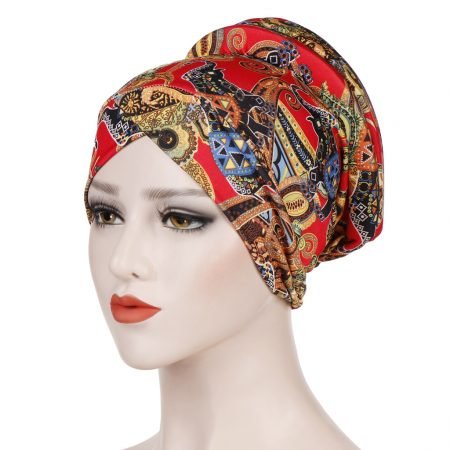 Wild Print Turban/ Cap/ Mini Scarf