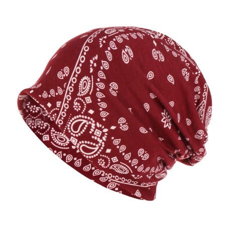 Printed hip hop Bib Cap