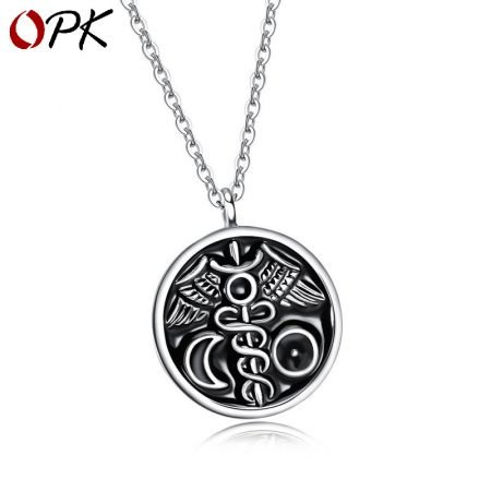 Sunmoon Balance necklace with pendant