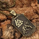 Celtik Viking Wolf Necklace
