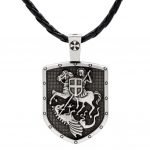 Imperial War Horses Penant Necklace