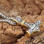 Thor Hammer pendant necklace
