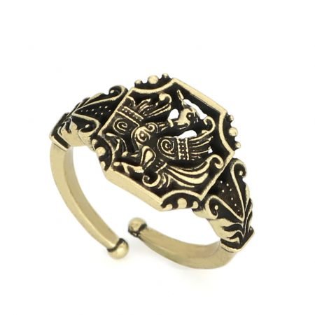 Celtic Bird Resizable Ring