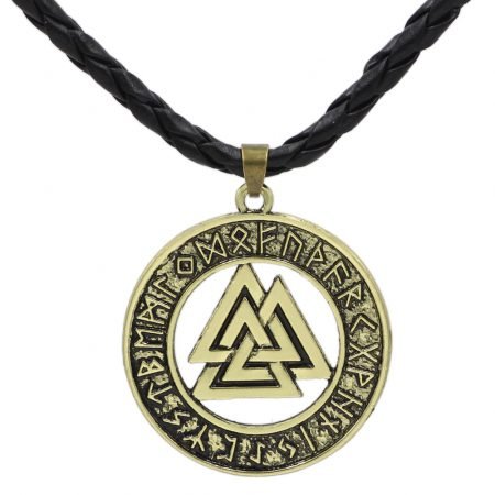 Pirate Odin Round Nacklace