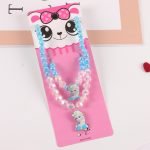 Princess pearl necklace and bracelet set