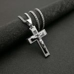 Men necklace with cross Pendant