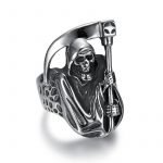 Men big ring pirate head