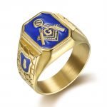 Mason AG wide ring for men