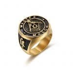 Master Mason AG Ring for Man