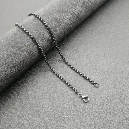 Square 3mm 61cm Chain for Necklace