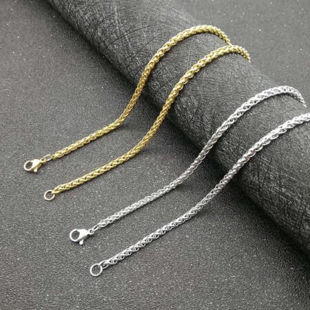 Snack 3 mm 61cm permanent color chain for necklace